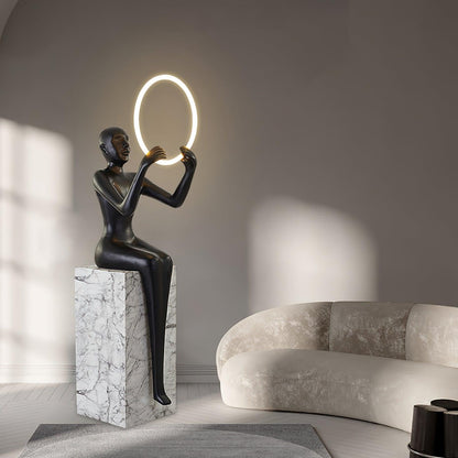 Bella Sculpture Floor Lamp - Loonglight