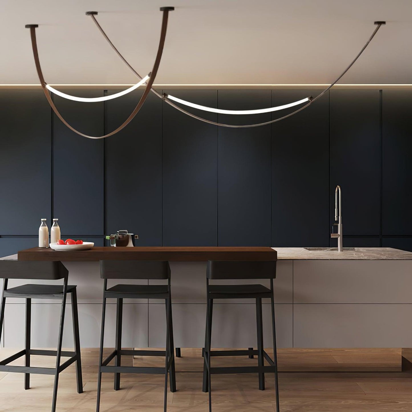 Belt Leather Pendant Lamp - Loonglight