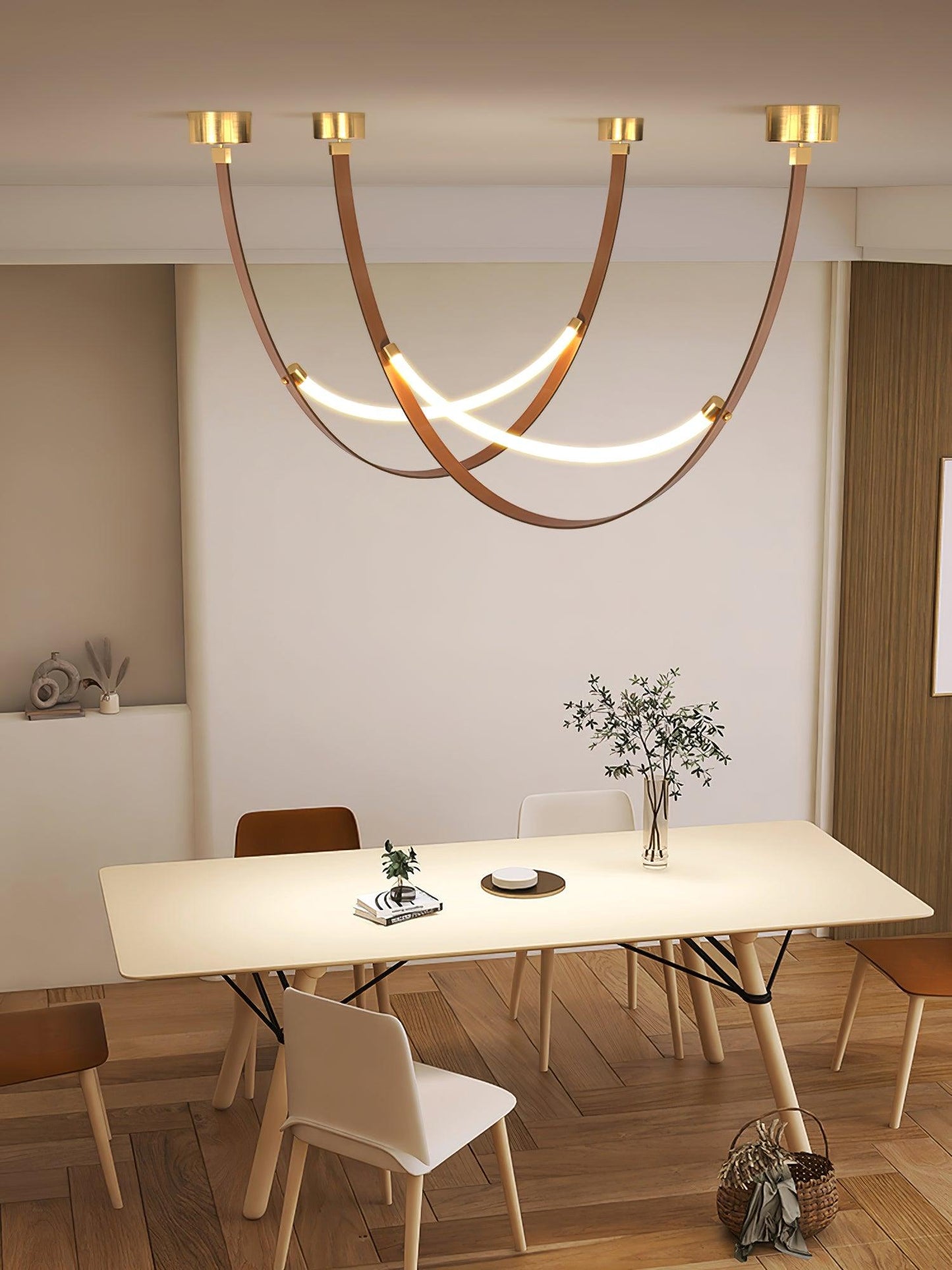 Belt Leather Pendant Lamp - Loonglight
