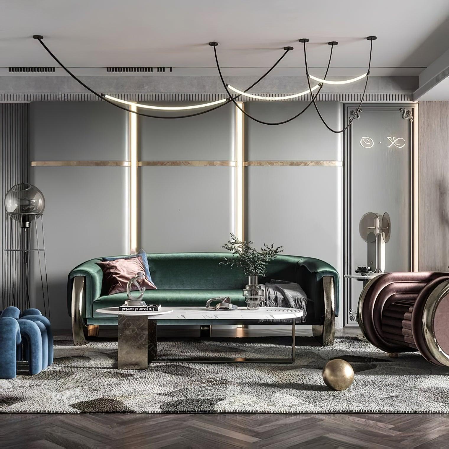 Belt Leather Pendant Lamp - Loonglight