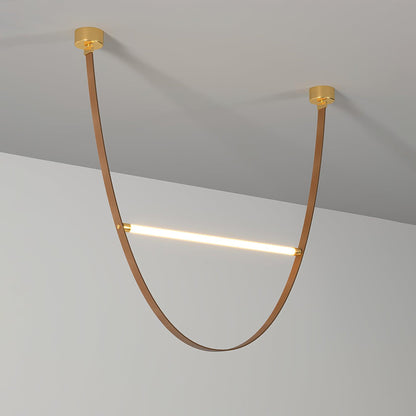 Belt Leather Pendant Lamp - Loonglight