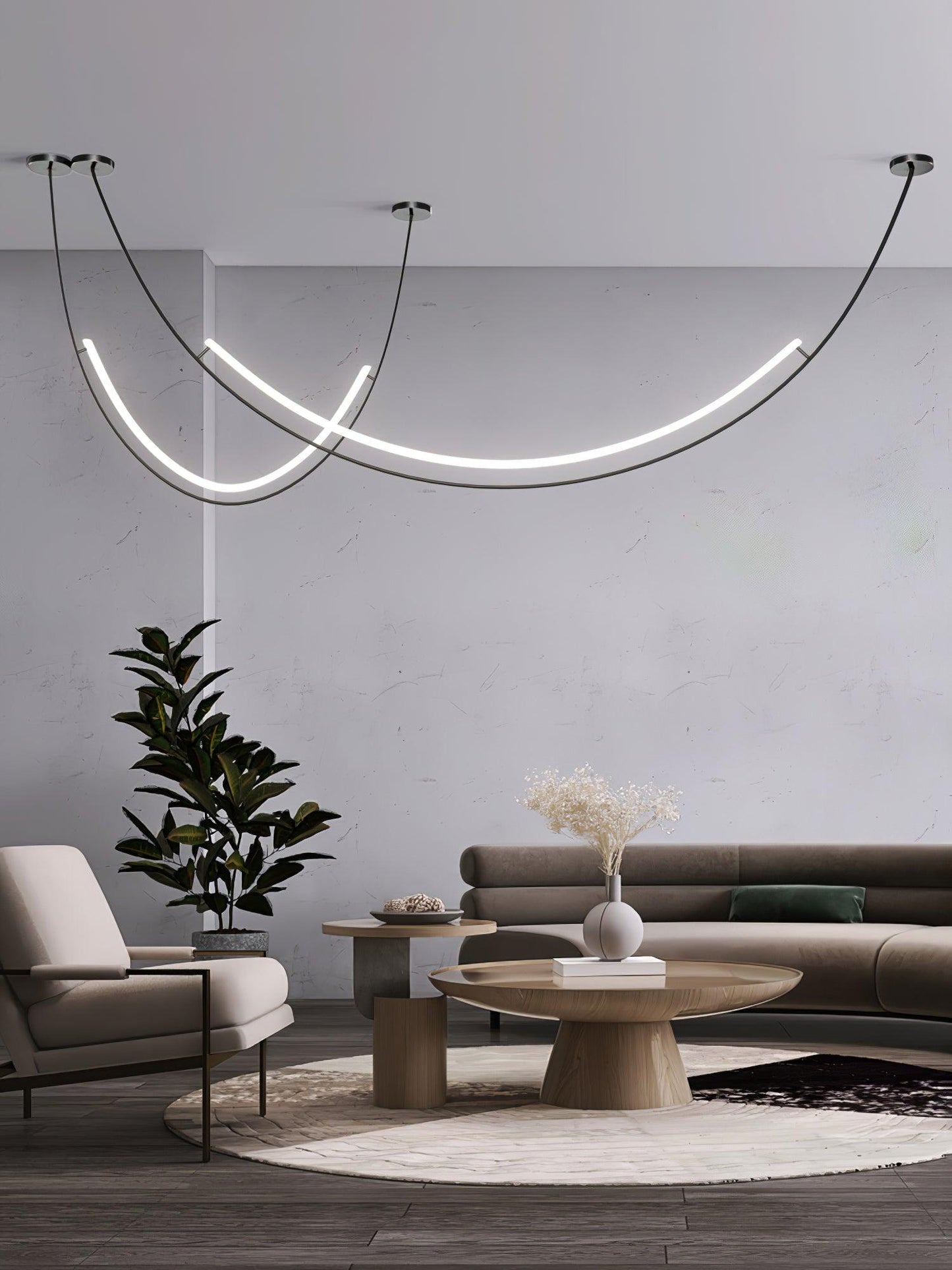 Belt Leather Pendant Lamp - Loonglight