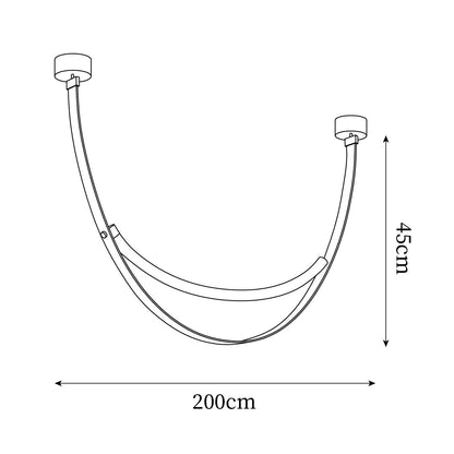 Belt Leather Pendant Lamp - Loonglight