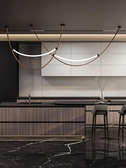 Belt Leather Pendant Lamp - Loonglight