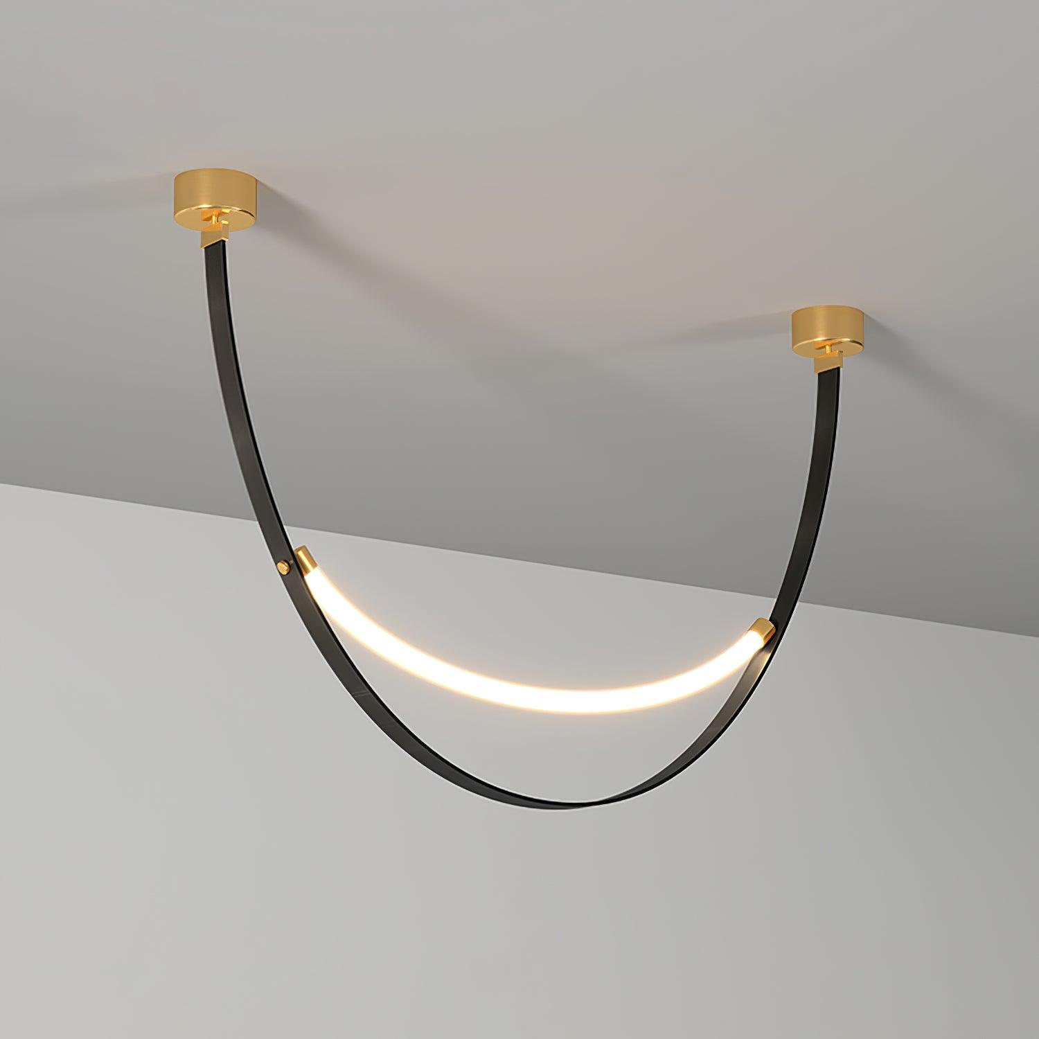 Belt Leather Pendant Lamp - Loonglight