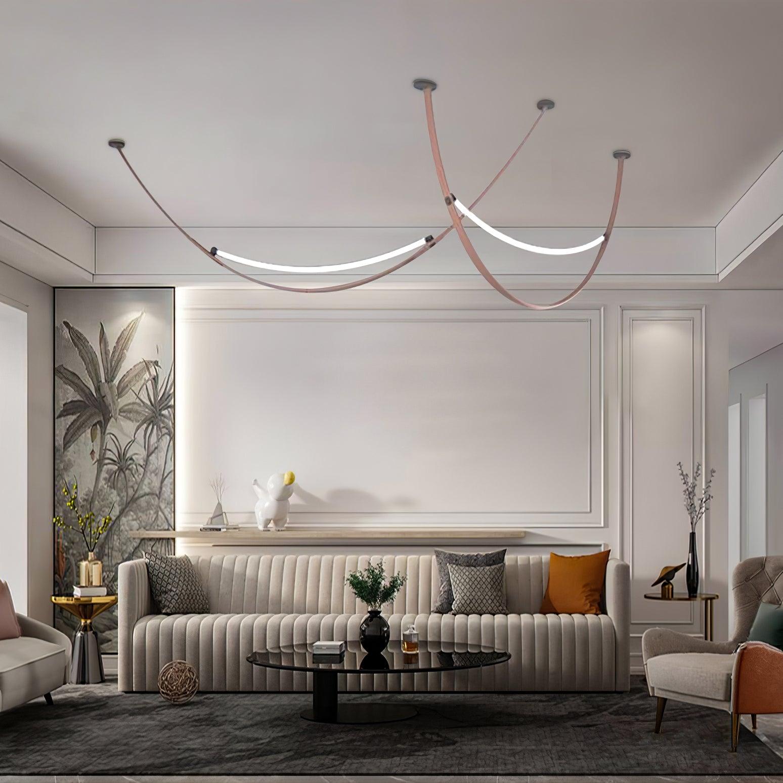 Belt Leather Pendant Lamp - Loonglight