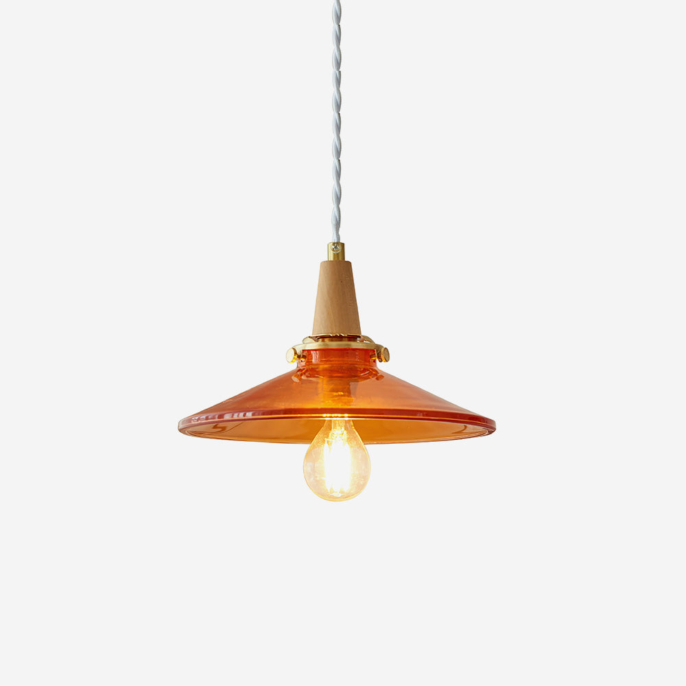 Benra Orange Pendant Light
