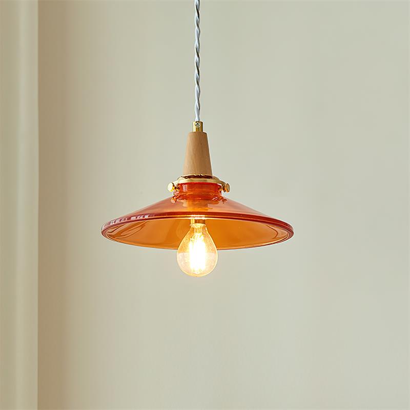 Benra Orange Pendant Light