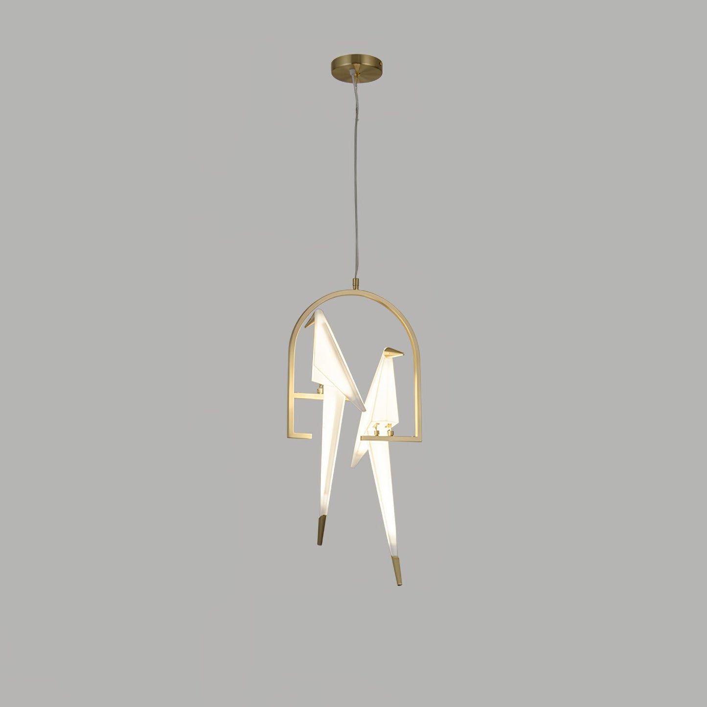 Bird Perch Light Pendant - Loonglight