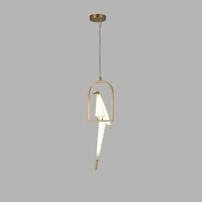 Bird Perch Light Pendant - Loonglight