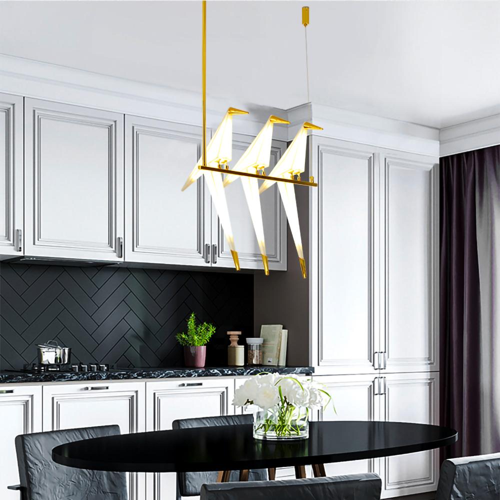 Bird Perch Light Pendant - Loonglight