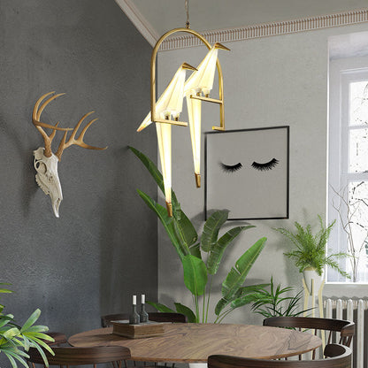 Bird Perch Light Pendant - Loonglight
