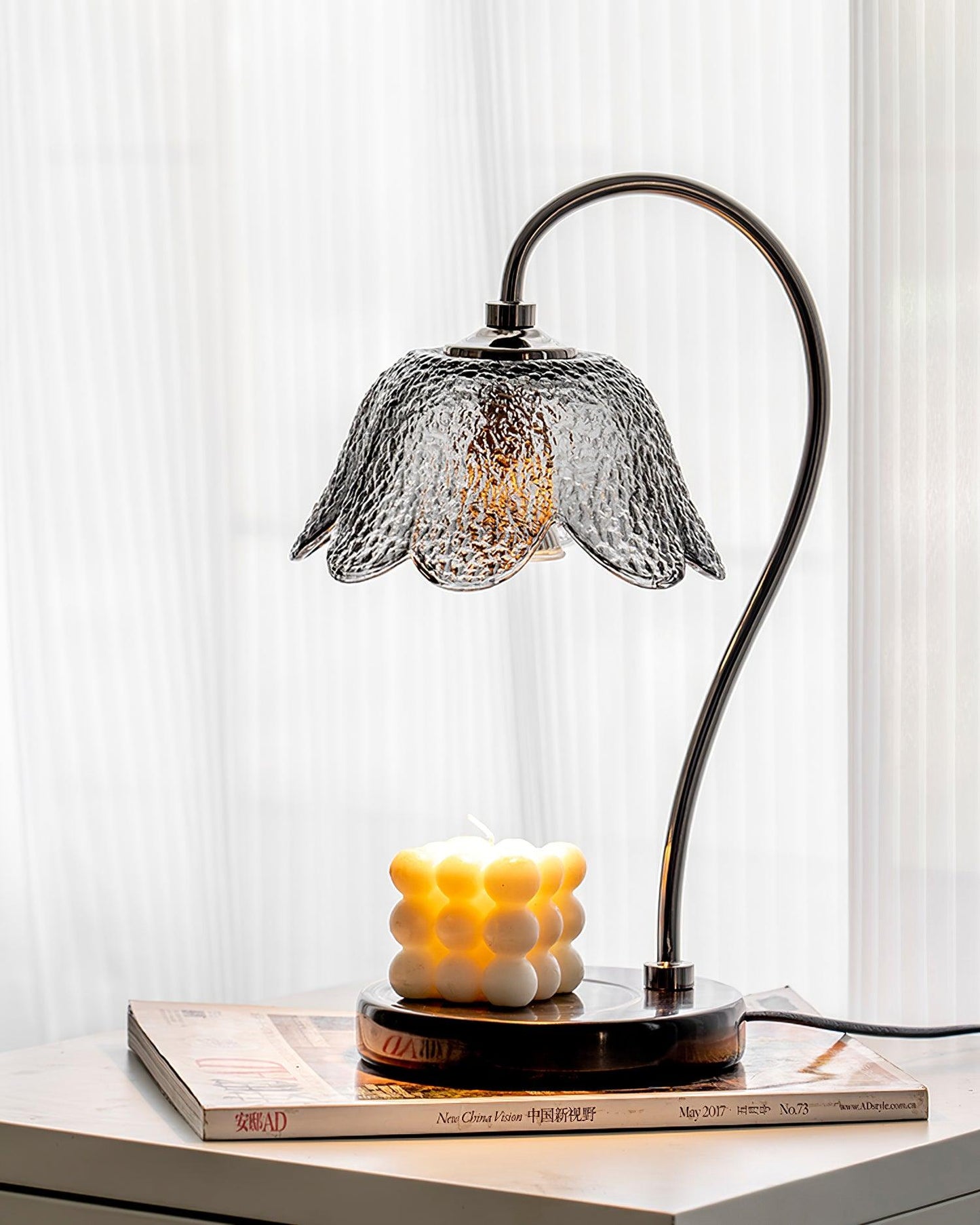 Black Belle Candle Warmer Lamp - Loonglight