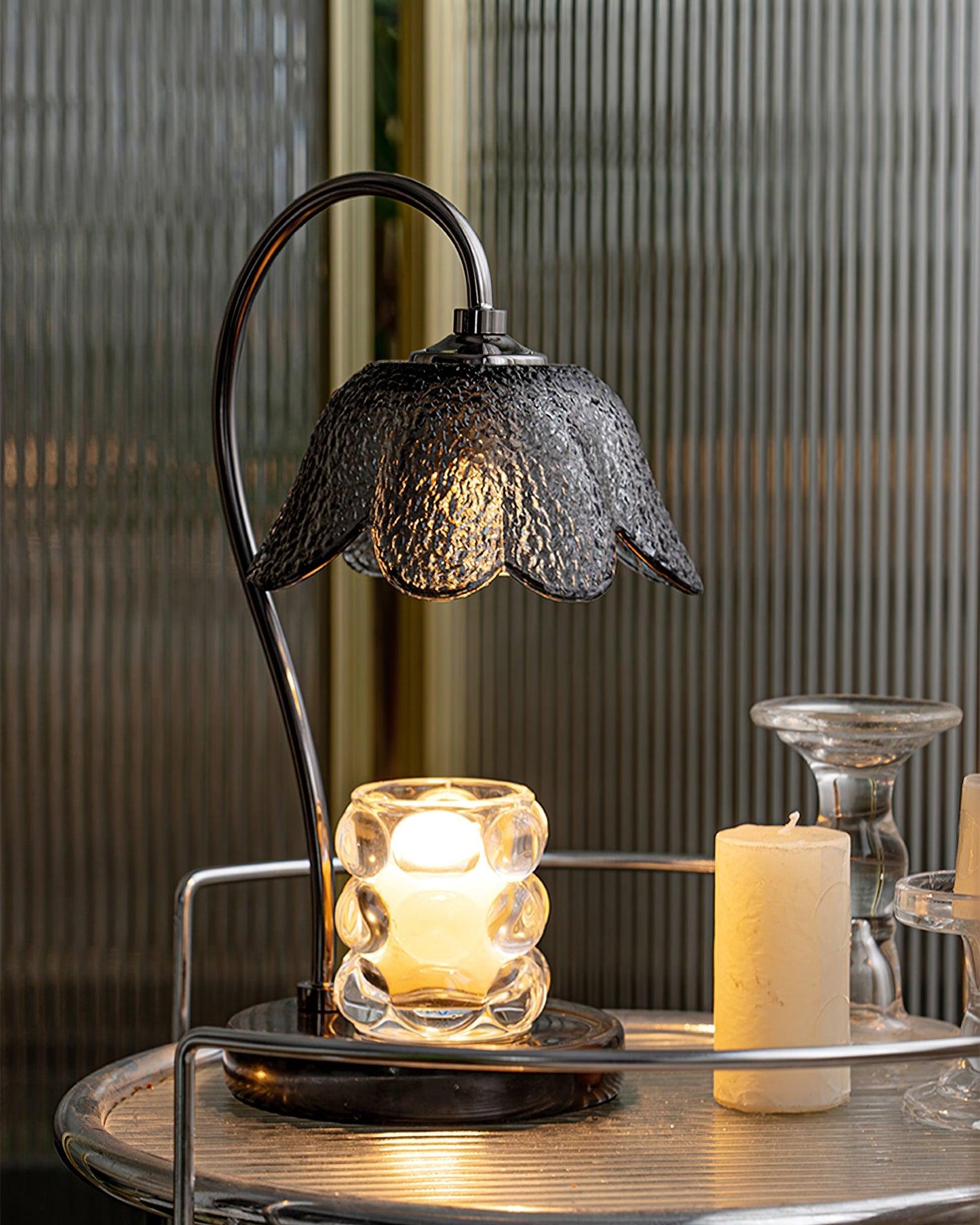 Black Belle Candle Warmer Lamp - Loonglight