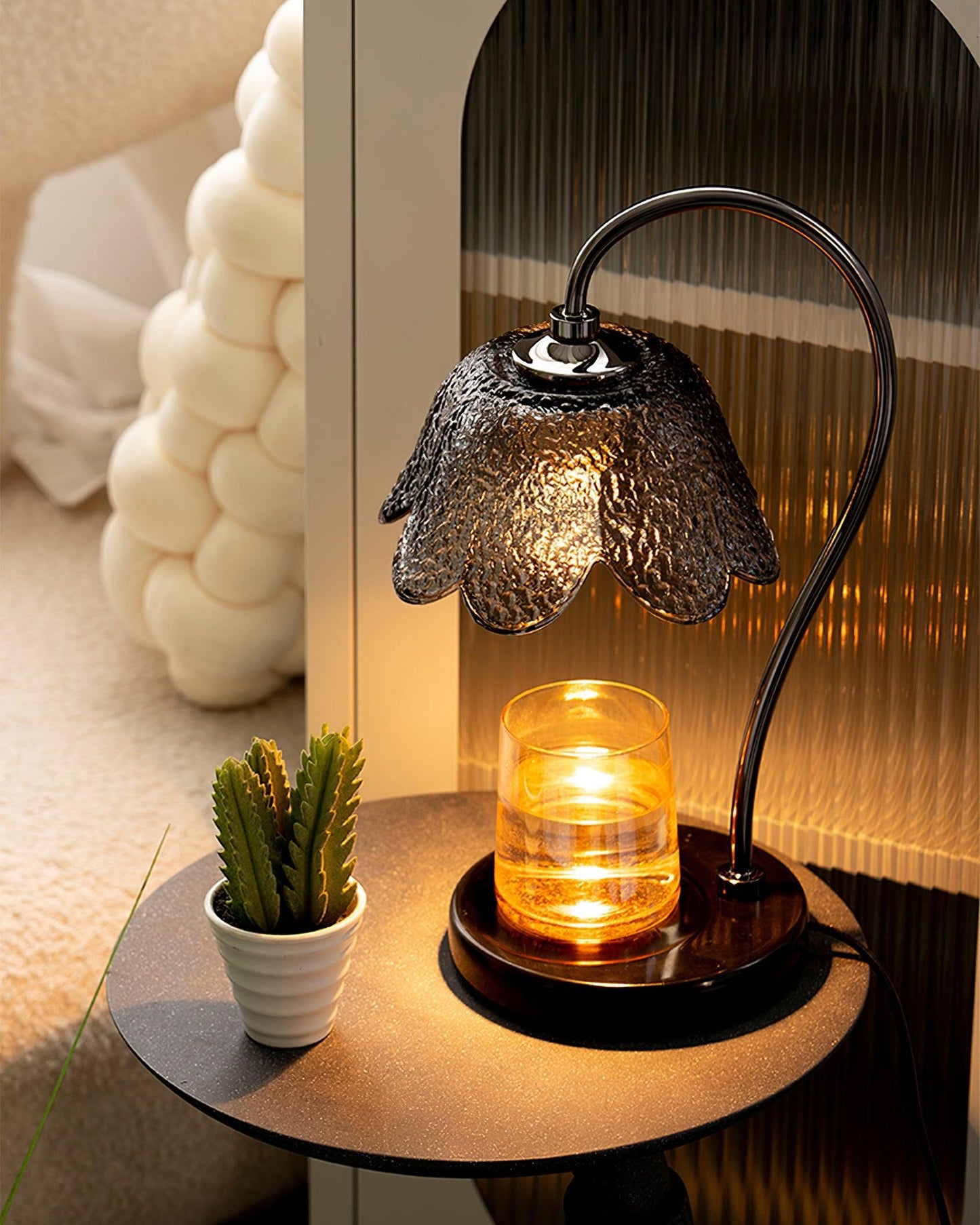 Black Belle Candle Warmer Lamp - Loonglight