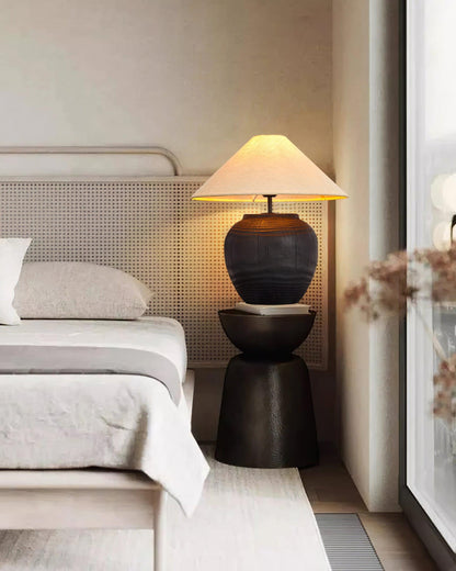 Black Karen Table Lamp - Loonglight