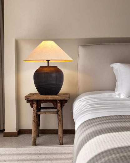 Black Karen Table Lamp - Loonglight