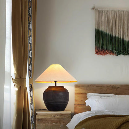 Black Karen Table Lamp - Loonglight