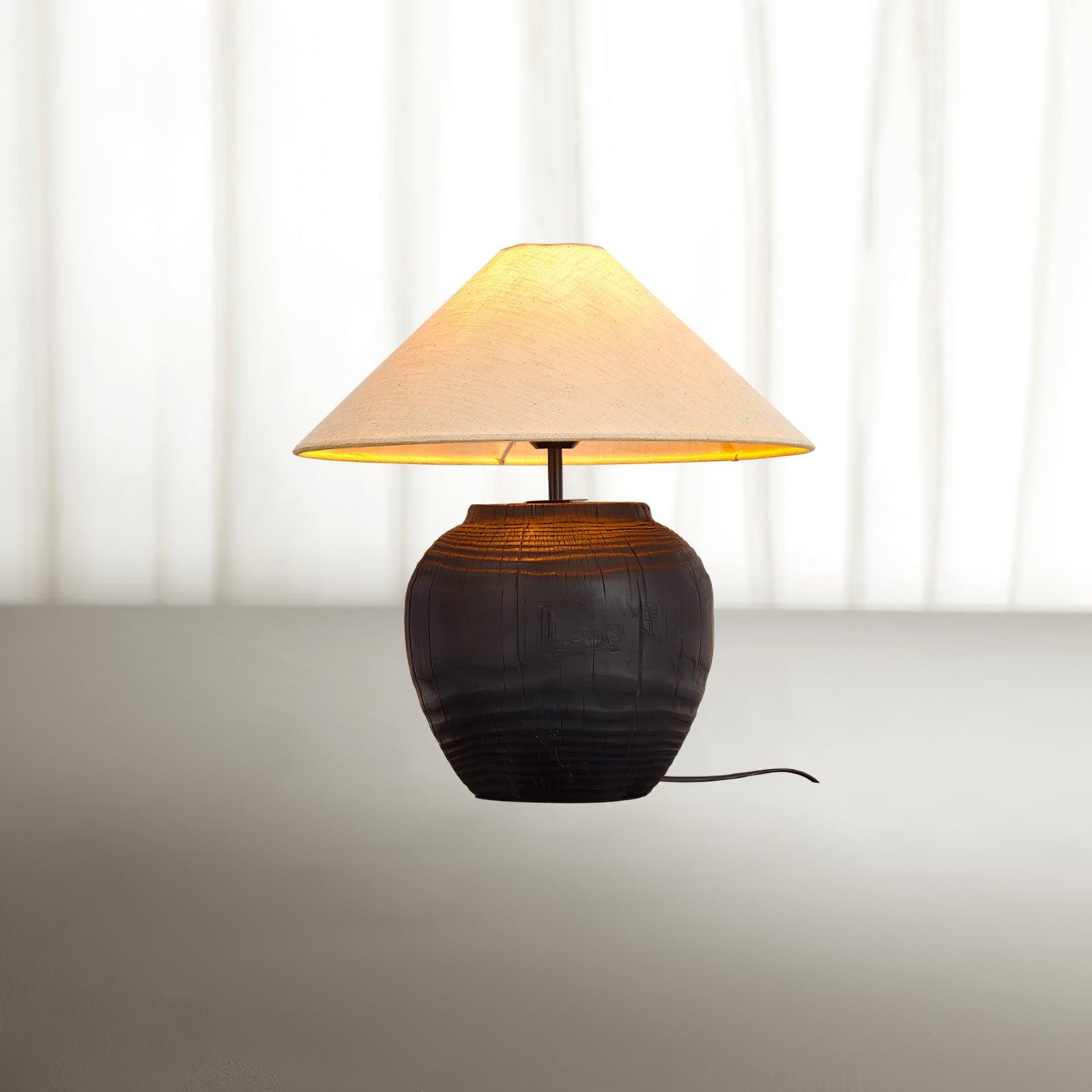 Black Karen Table Lamp - Loonglight
