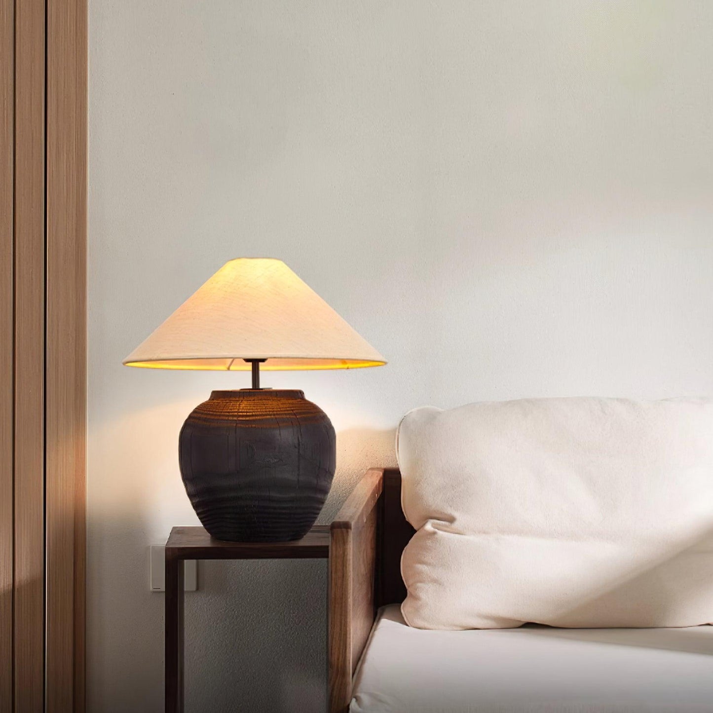 Black Karen Table Lamp - Loonglight