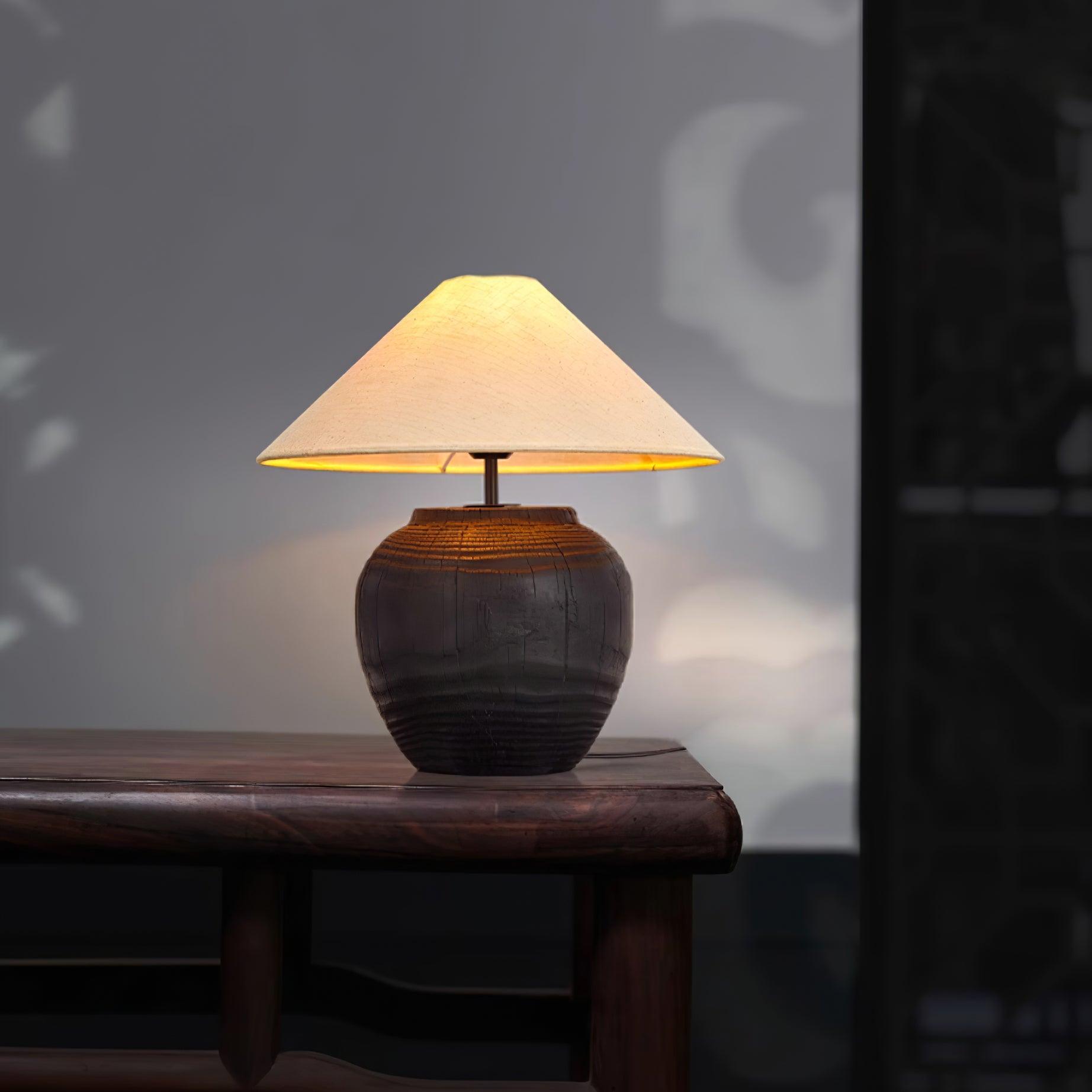 Black Karen Table Lamp - Loonglight