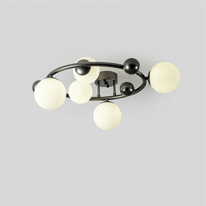 Black Keden Ceiling Light - Loonglight