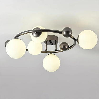 Black Keden Ceiling Light - Loonglight