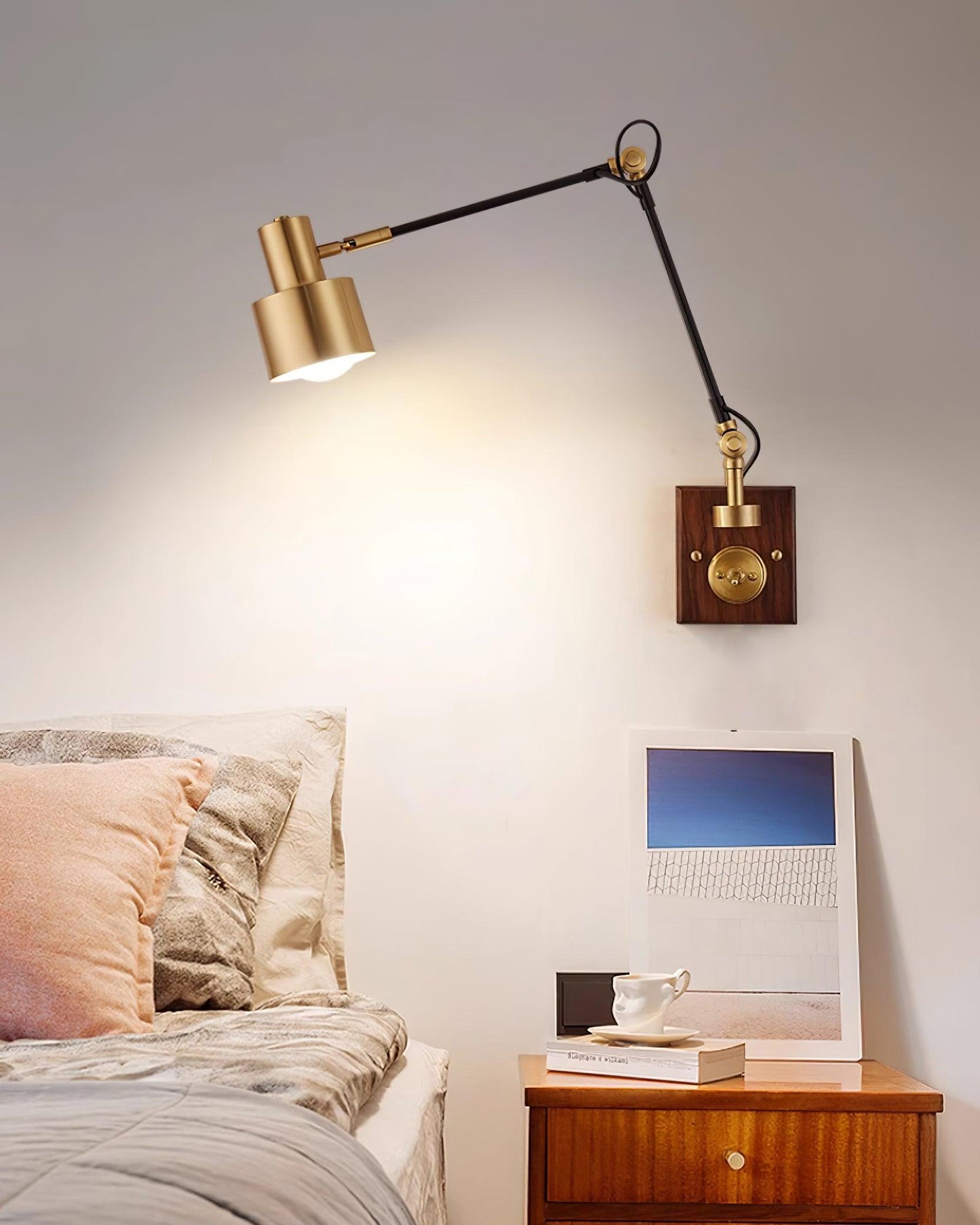 Blair Swing Arm Wall Lamp - Loonglight