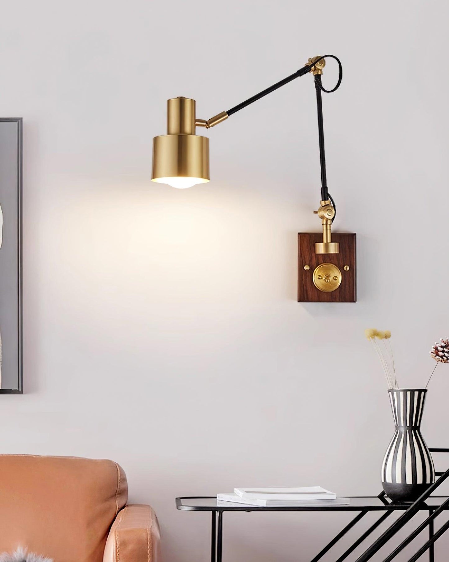 Blair Swing Arm Wall Lamp - Loonglight