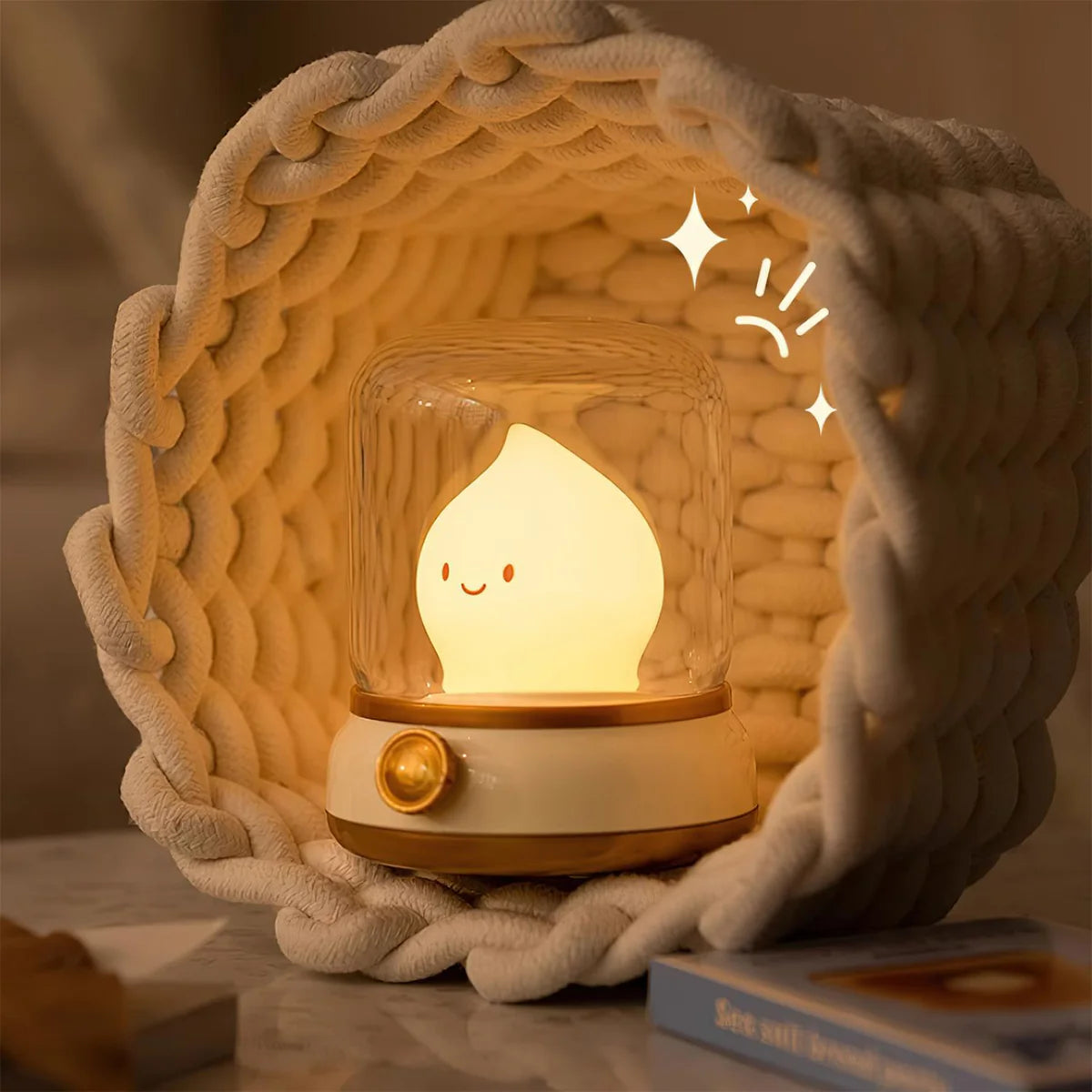Bliss Flame Night Light - Loonglight