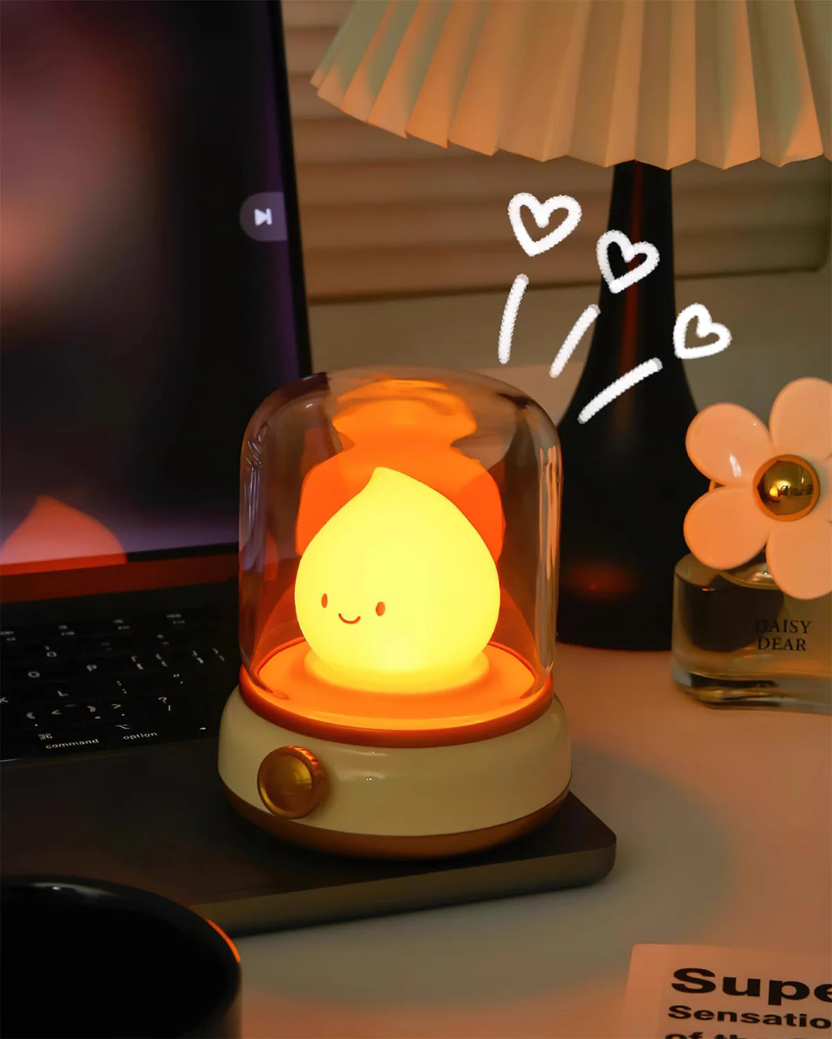 Bliss Flame Night Light - Loonglight