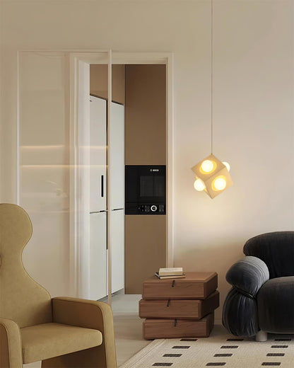 Block Cube Pendant Light - Loonglight