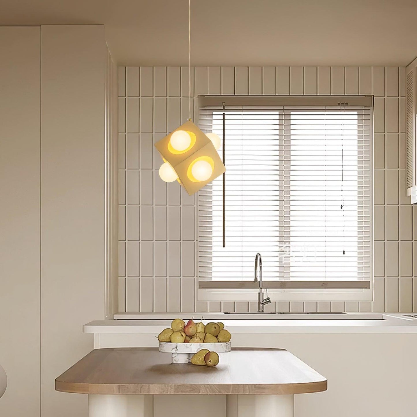 Block Cube Pendant Light - Loonglight