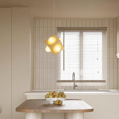Block Cube Pendant Light - Loonglight