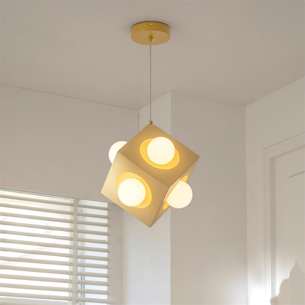 Block Cube Pendant Light - Loonglight