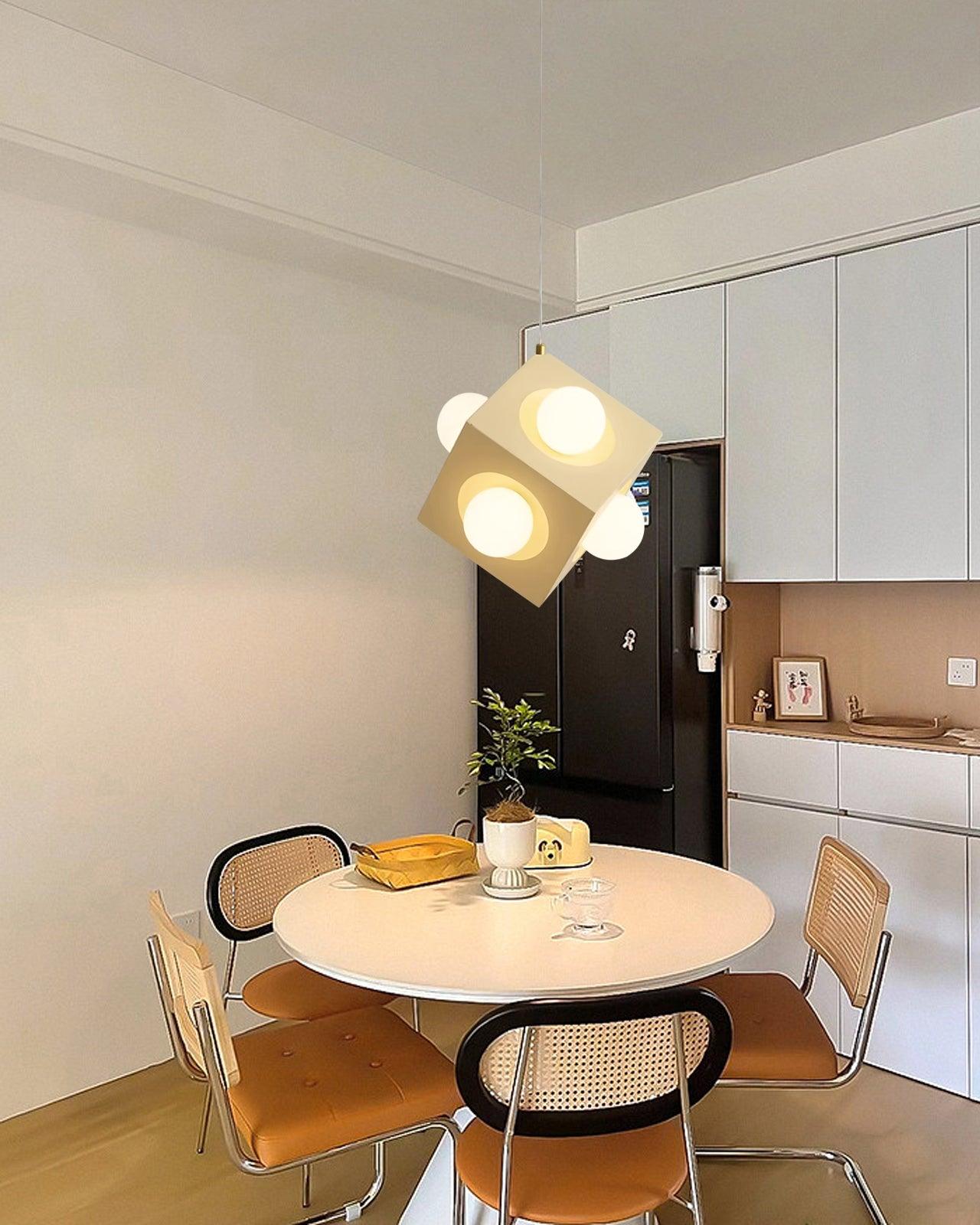 Block Cube Pendant Light - Loonglight