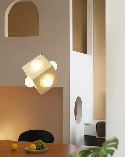 Block Cube Pendant Light - Loonglight