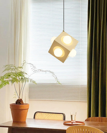 Block Cube Pendant Light - Loonglight