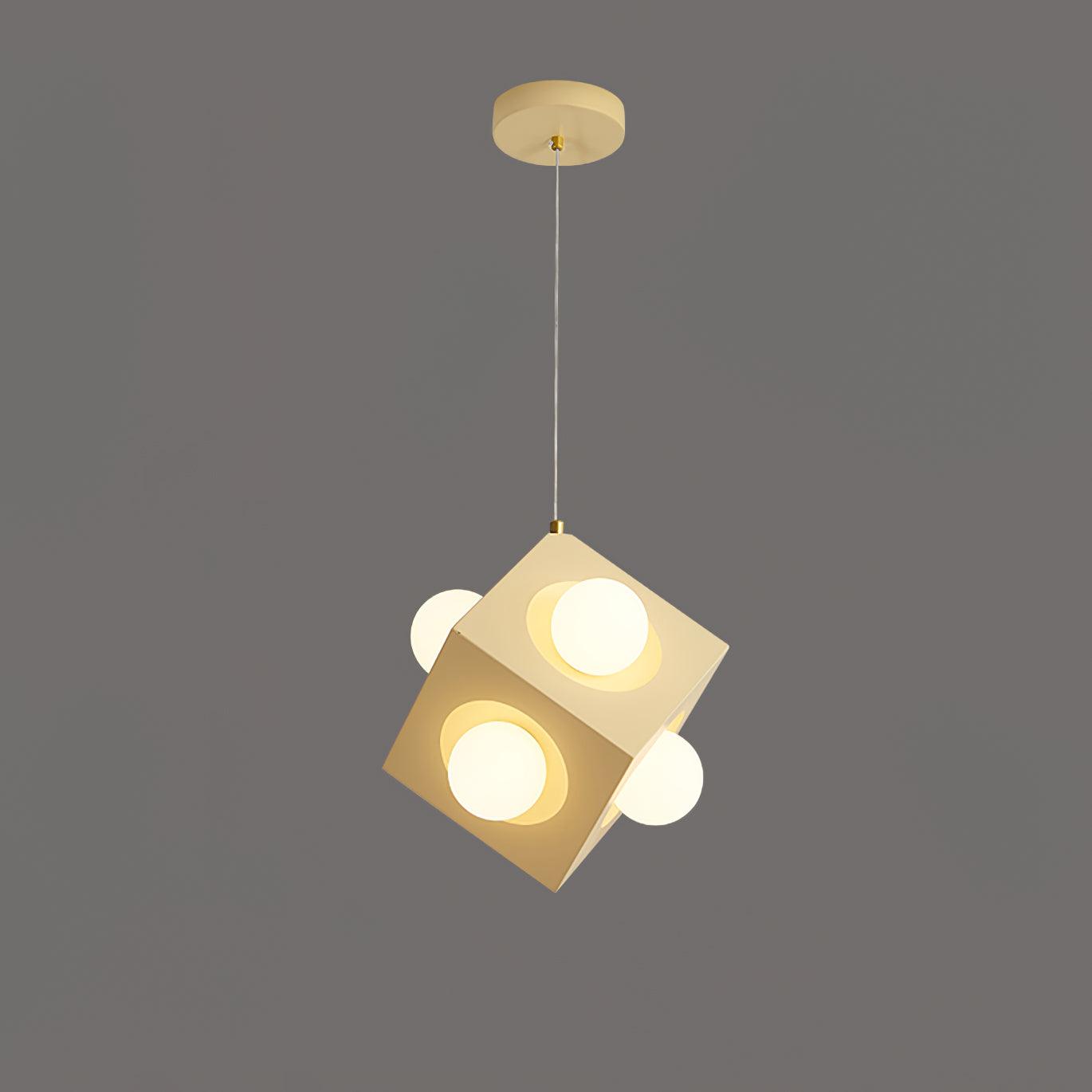 Block Cube Pendant Light - Loonglight
