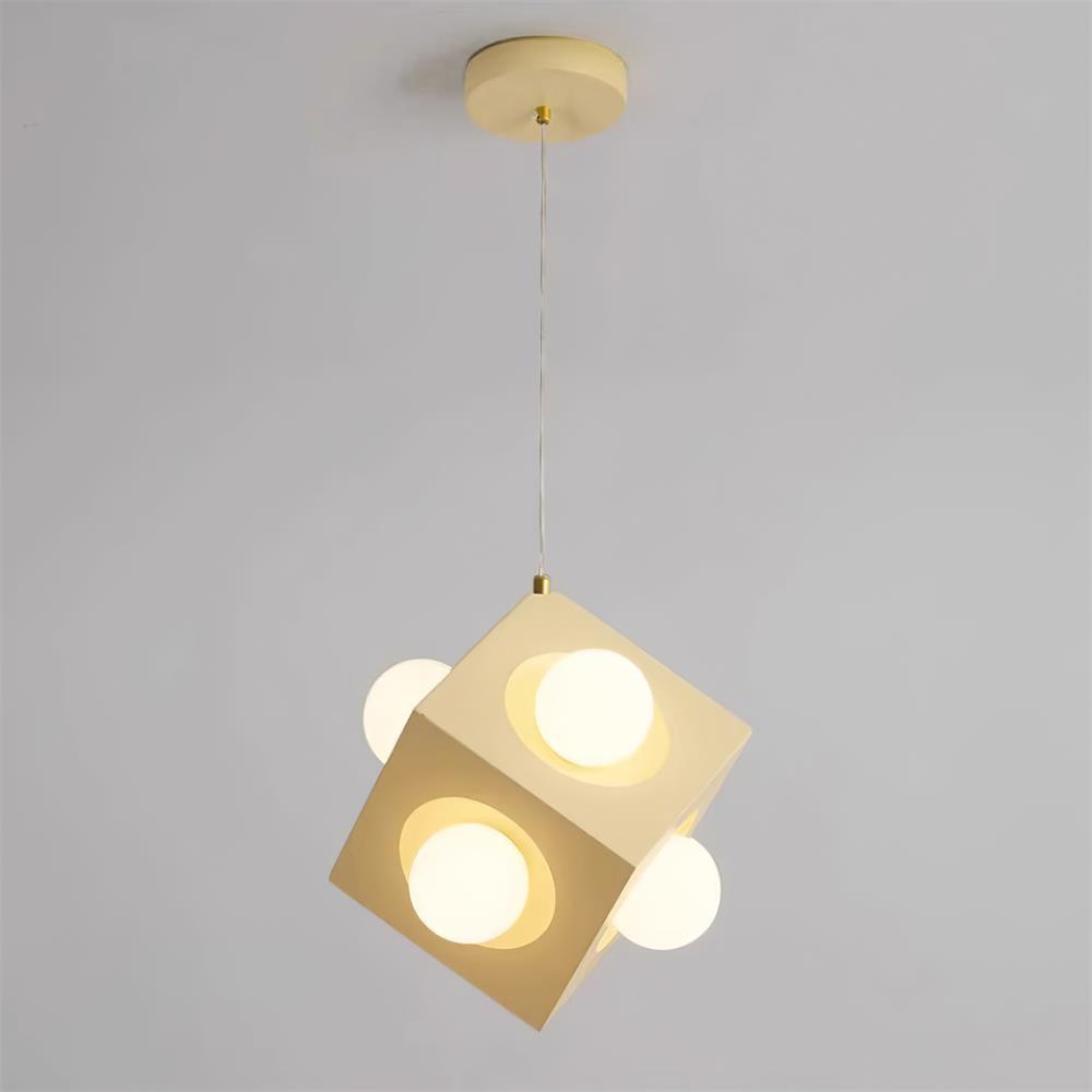 Block Cube Pendant Light - Loonglight