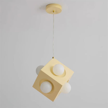 Block Cube Pendant Light - Loonglight