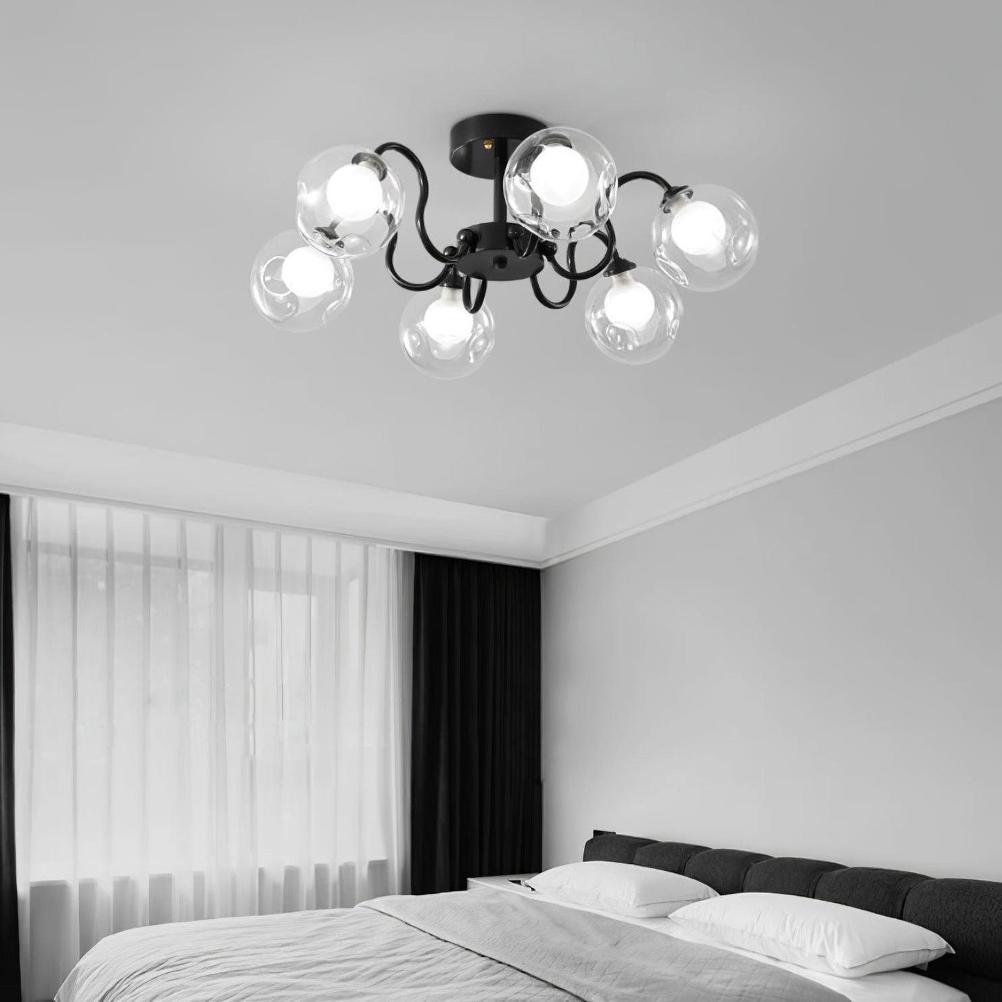 Bloom Orb Ceiling Light - Loonglight