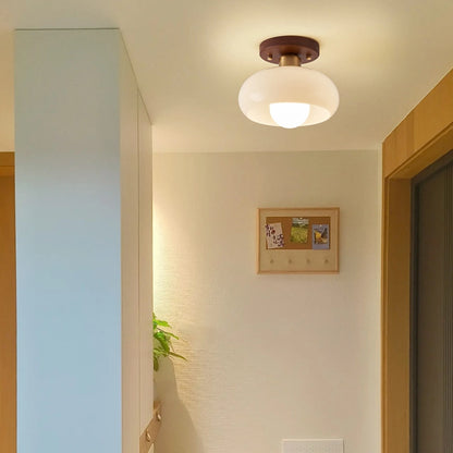 Boris Wood Ceiling Lamp