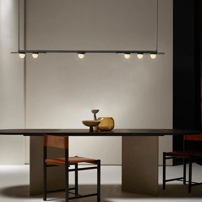 Linear Orbit Chandelier - Loonglight