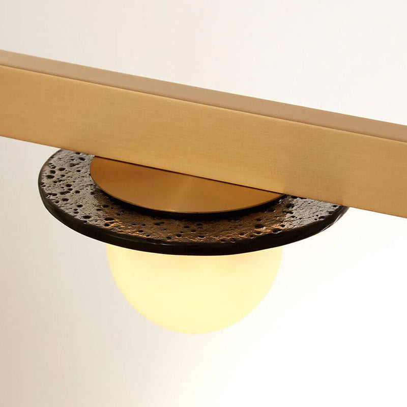 Linear Orbit Chandelier - Loonglight