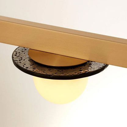 Linear Orbit Chandelier - Loonglight