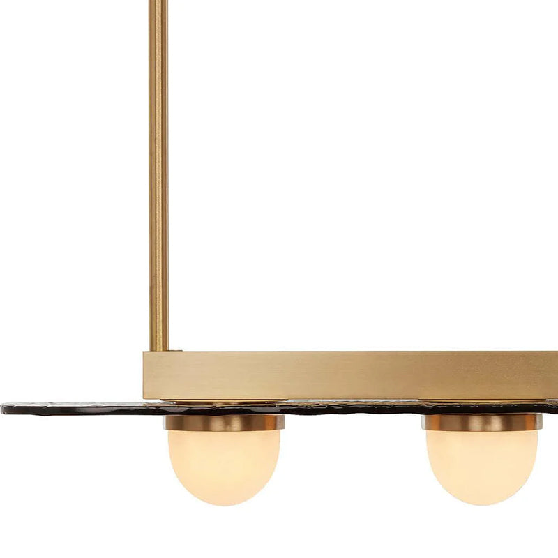 Linear Orbit Chandelier - Loonglight