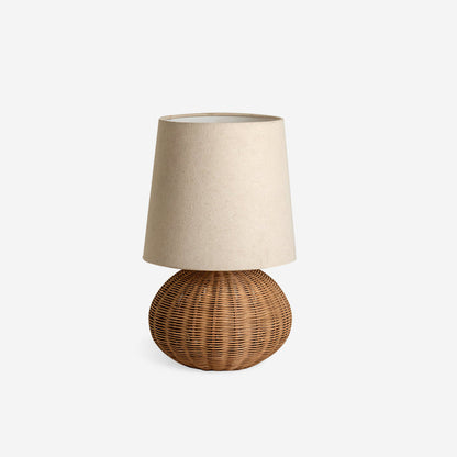 Braxton Rattan Table Lamp - Loonglight