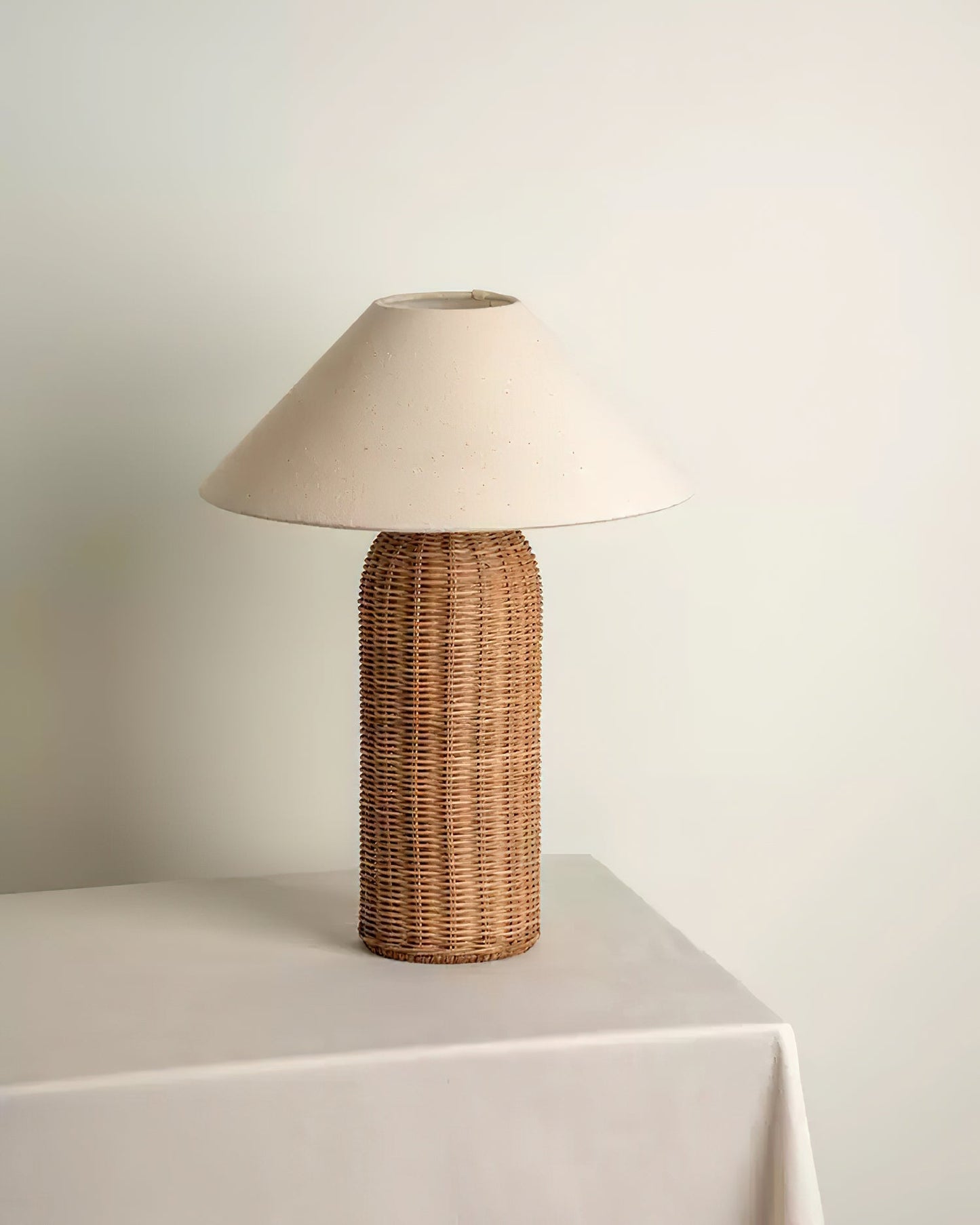 Braxton Rattan Table Lamp - Loonglight