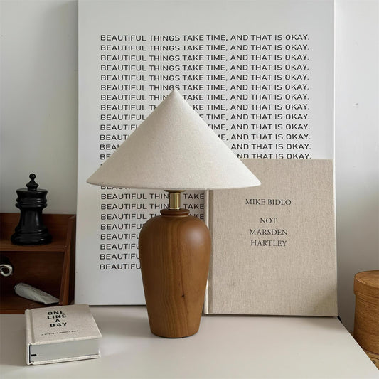Brayden Wood Table Lamp - Loonglight